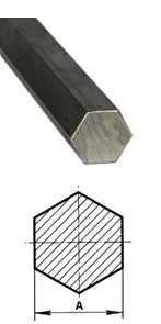 Фото Шестигранник 10 ст.40Х калібрований
