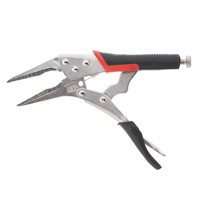 Фото Кліщі затискні універсальні 230мм подовжені Intertool UT-5204