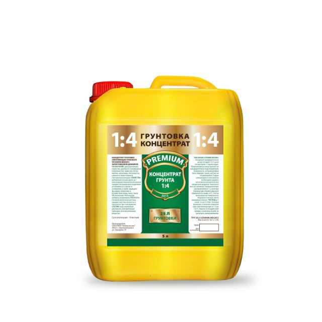 Фото Грунт-концентрат 1:4 5л Premium