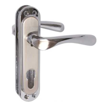 Фото Ручка CORONA STL Yale 85 мм SN/CР