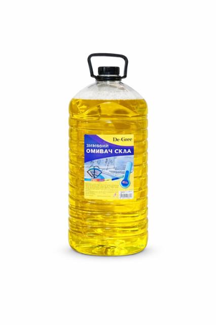Фото Омивач автоскла 4л зимовий -20 DE Gree Лимон