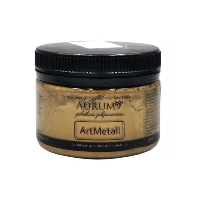 Фото Акрилова емаль Aurum антична бронза (100г)