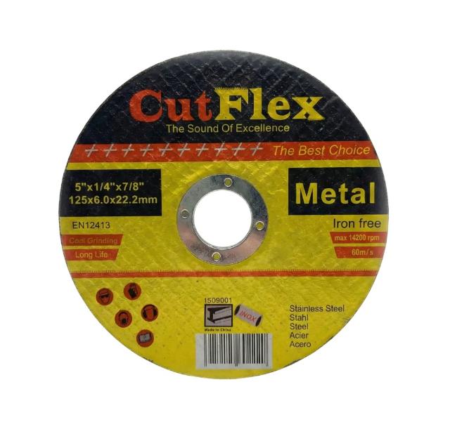 Фото Круг зачисний 125*6 CutFlex