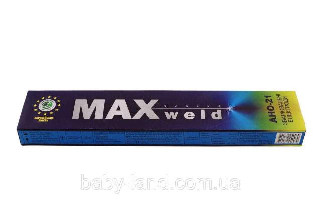 Фото Електроди MAXweld АНО-21 (3) 5кг