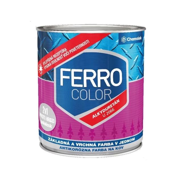 Фото Фарба  Ferro Color Profi слонова кістка напівматова 0,75л