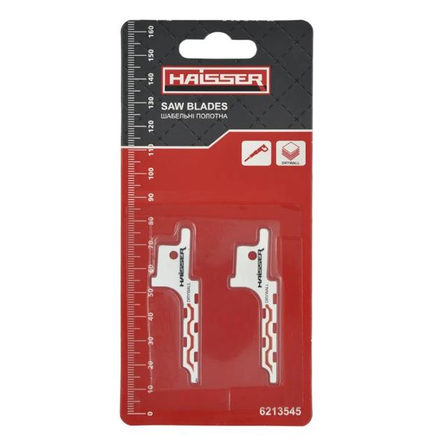 Фото Набір шабельних полотен по гiпcокартону (2шт.) Haisser 6213545