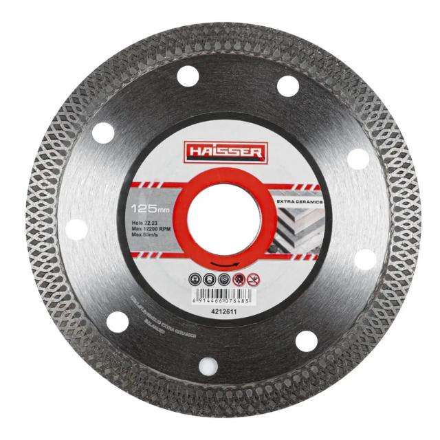 Фото Круг алмазний 125*1,4*22,23 HAISSER EXTRA CERAMICS
