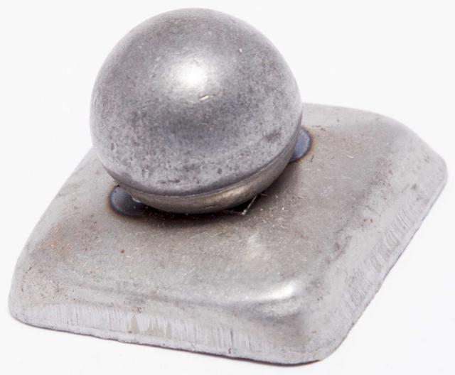 Фото Кришка стовпа 60*60 з кулею 40