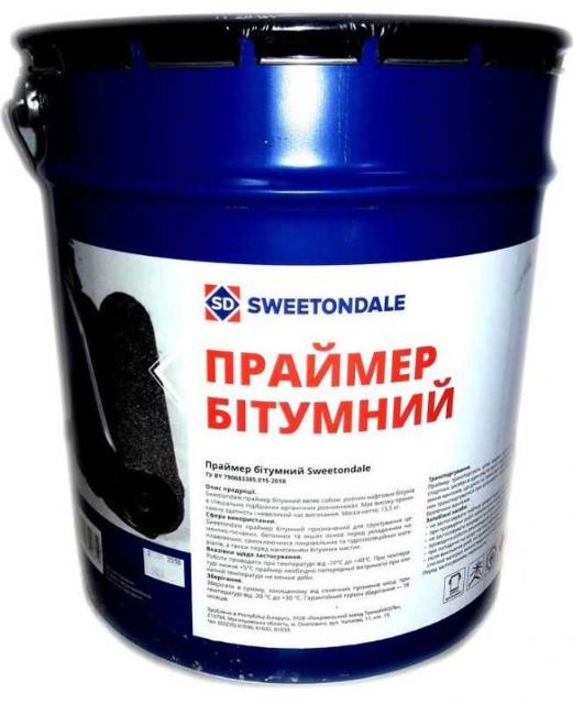 Фото Праймер Sweetondale бітумний 15,5кг