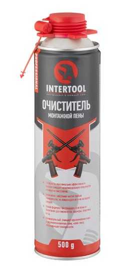 Фото Промивка для піни 500мл INTERTOOL FS-0099