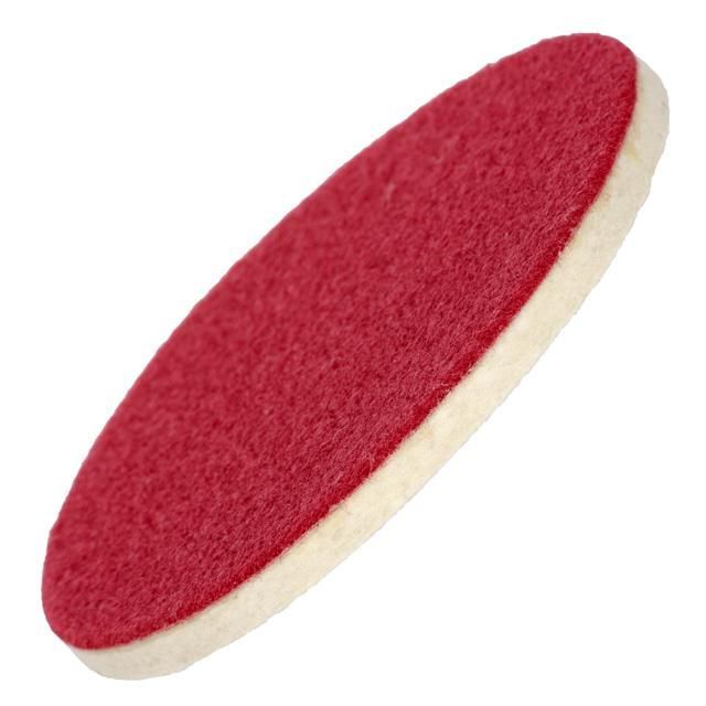 Фото Диск полірувальний з натуральної повсті 125*7 INTERTOOL BT-0601