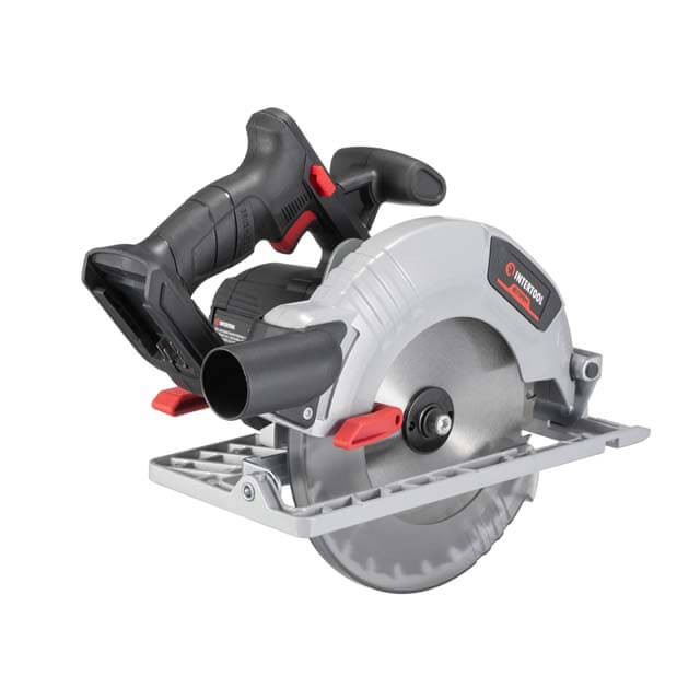 Фото Пила дискова акумуляторна з безщітковим двигуном 20В INTERTOOL WT-0371