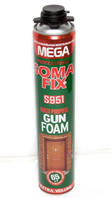 Фото Піна SOMA FIX PRO Mega 850мл всесезонна
