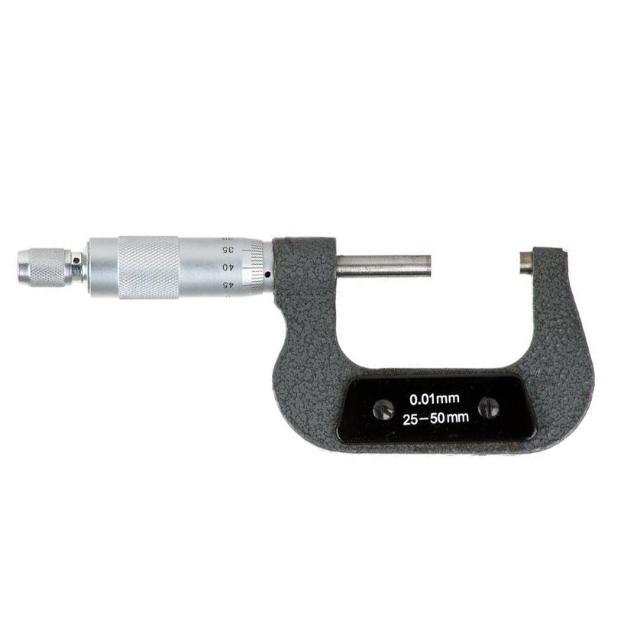 Фото Мікрометр 25-50мм INTERTOOL MT-3042