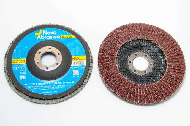 Фото Круг зач.125х100 пелюст.пл.Novo Abrasive