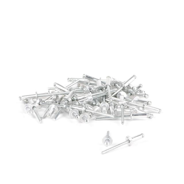 Фото Заклепки 4,8*30 INTERTOOL RT-4830 алюміній (50шт.)