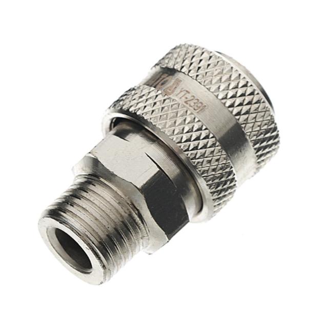 Фото З'єднання швидкороз'ємне із зовнішньою різьбою 3/8 YATO YT-2391